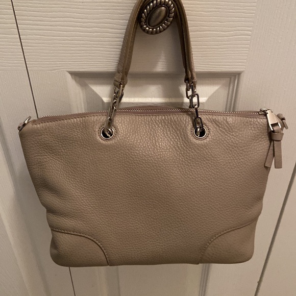Tory Burch Whipstick Slouchy French Grey satchel bag - Picture 11 of 14
